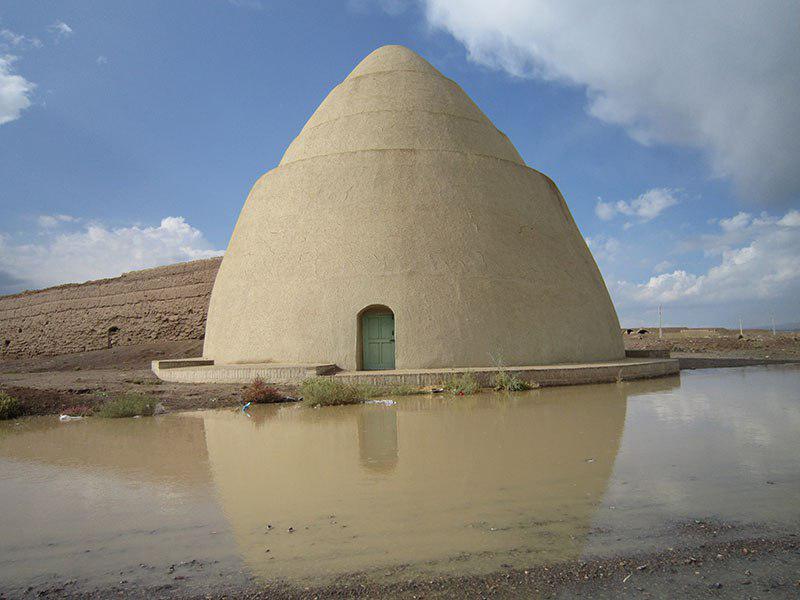 بخچال تاریخی محمدیه بعد از مرمت و باز سازی